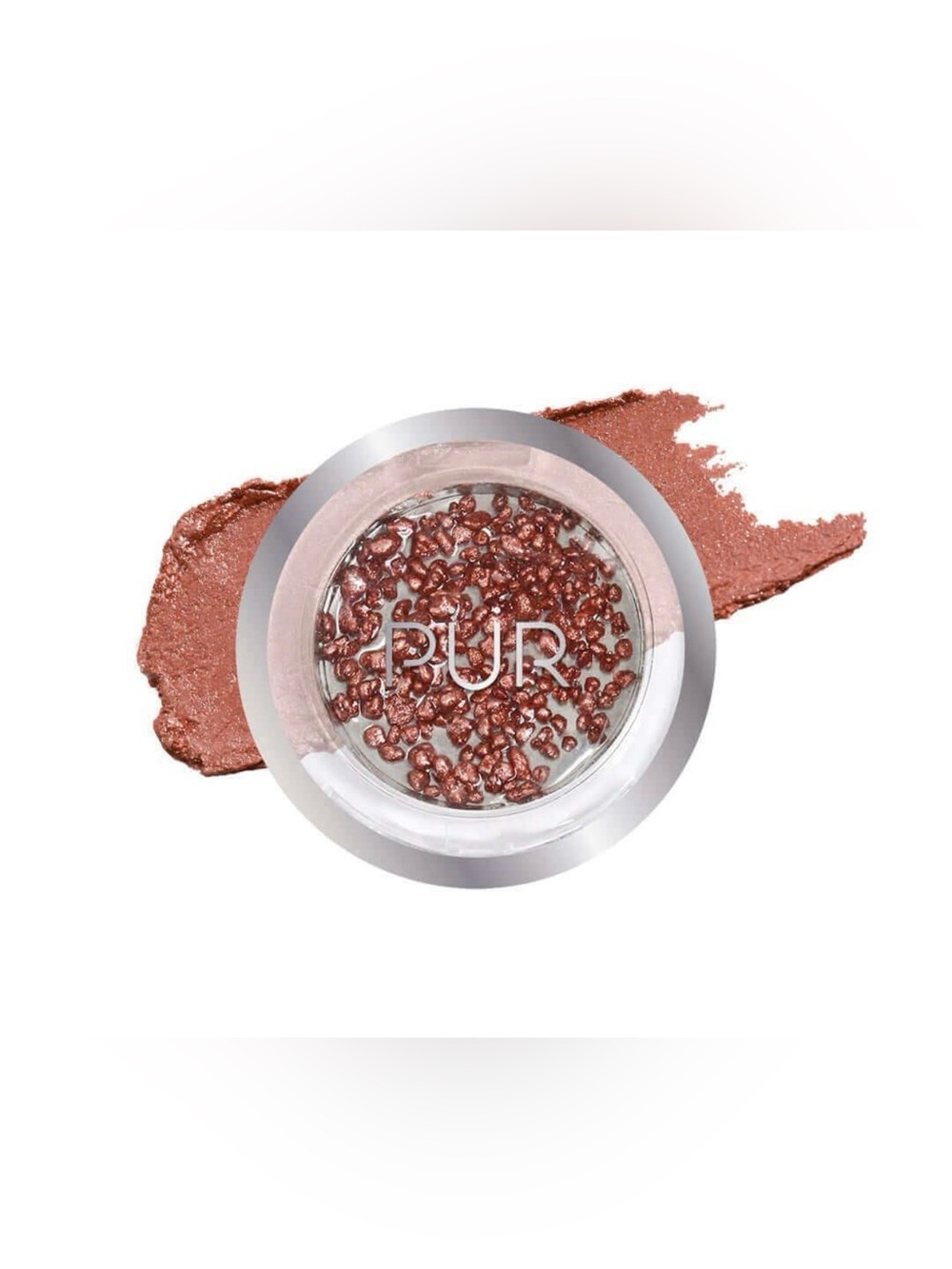 PUR On Point  Metallic Eye Gloss - Rose Gold